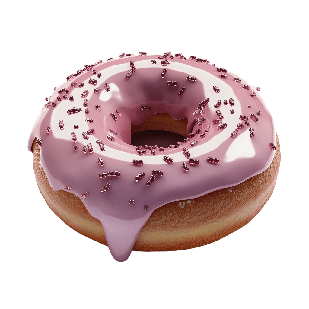 Dekoracyjny donut