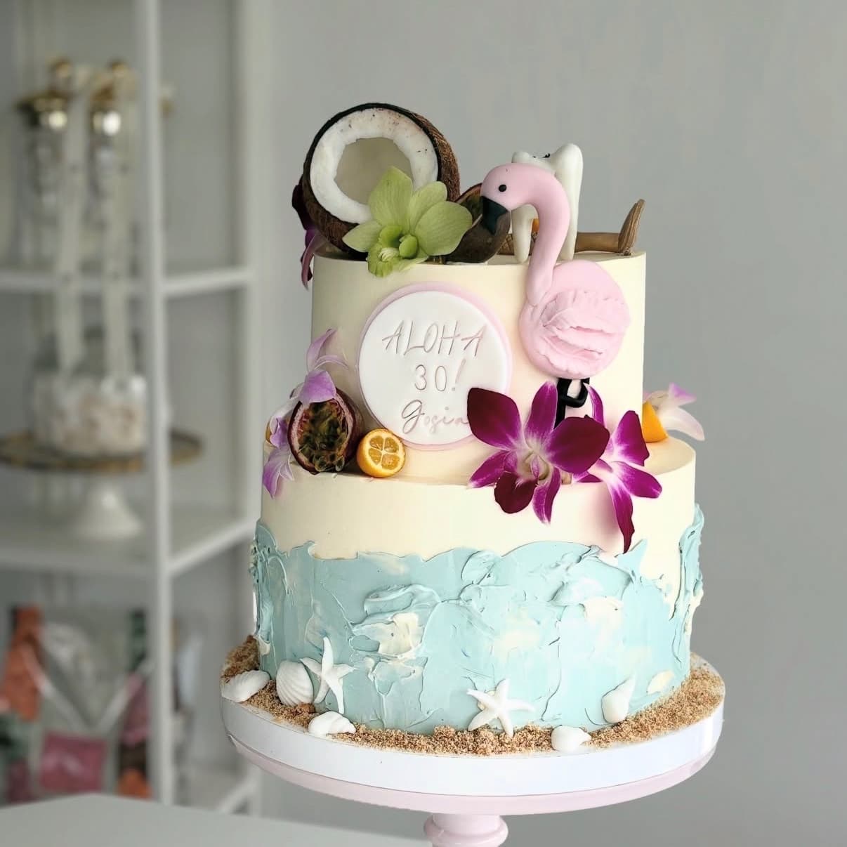 Tort Tropikalny Flamingo