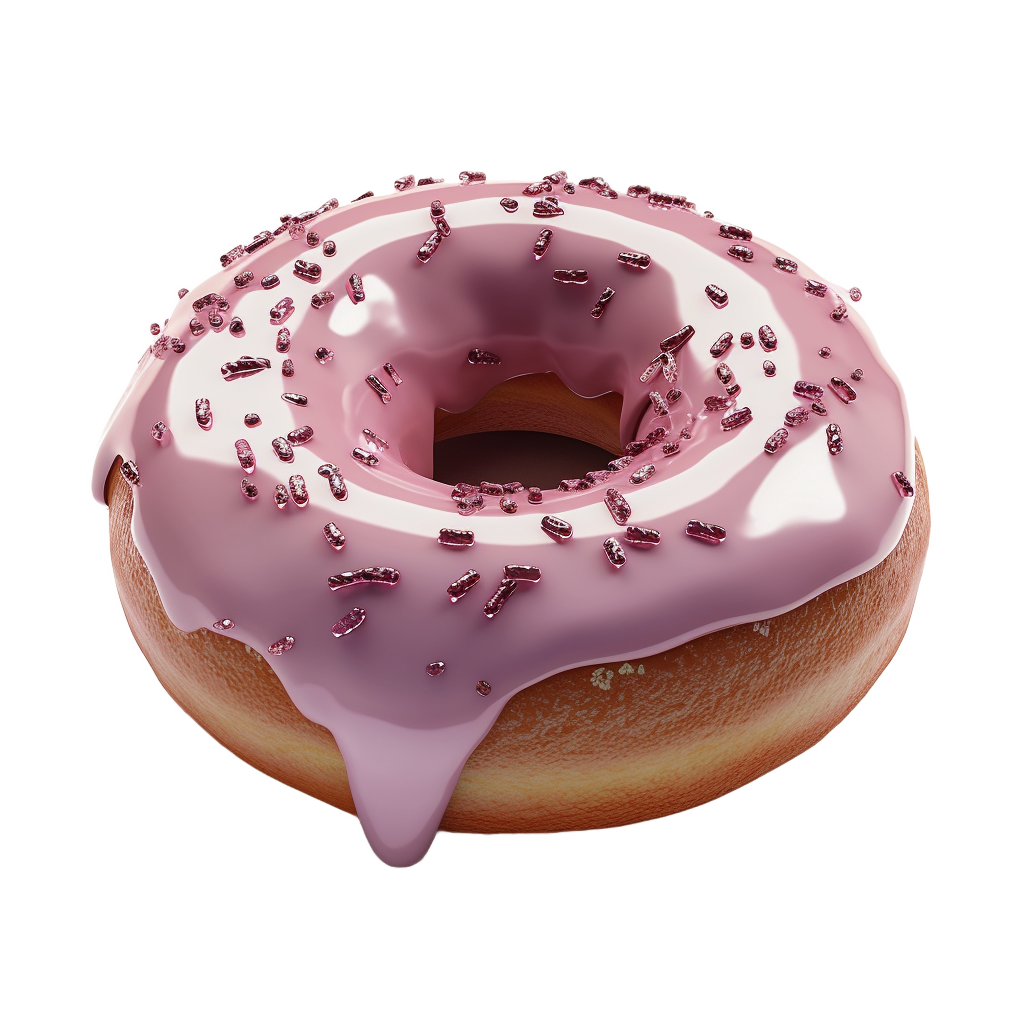 Dekoracyjny donut